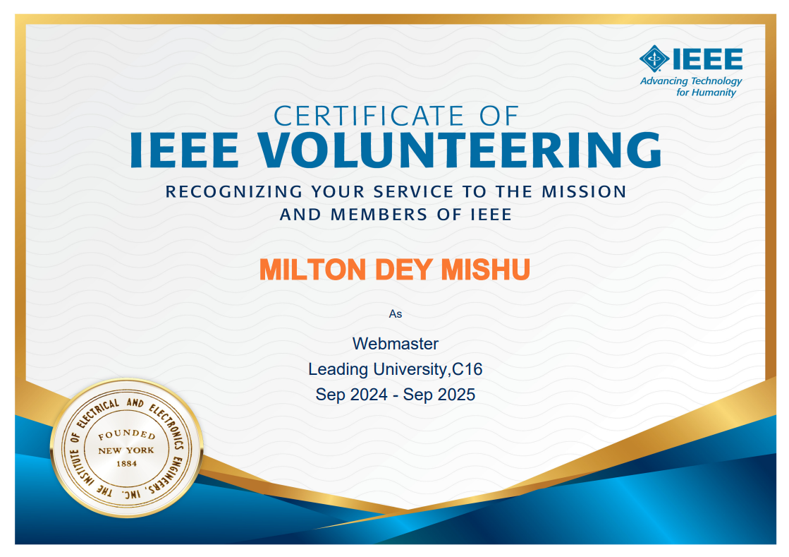 Web Master Certification